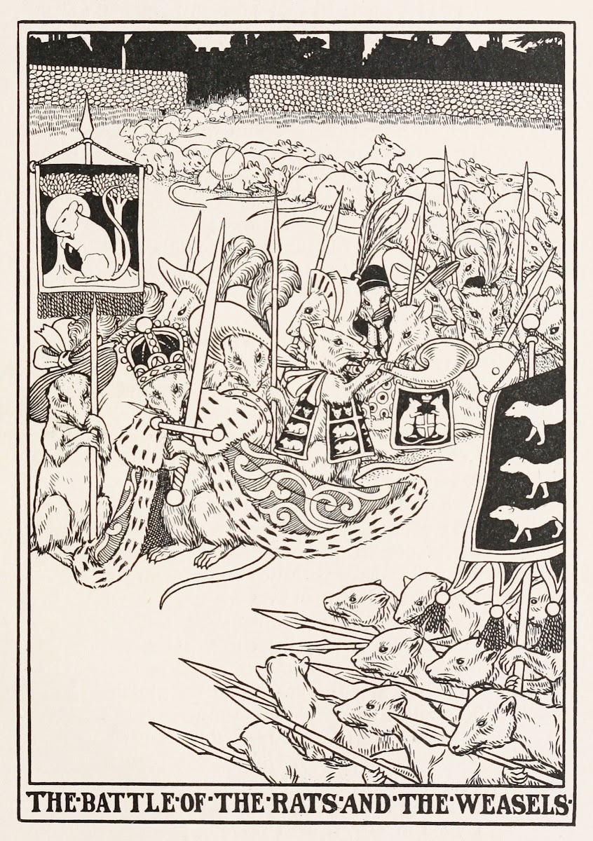 The Battle of the Rats and the Weasels 1900