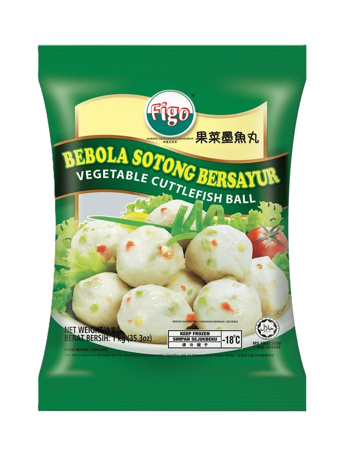 Figo Vegi Cuttlefish Ball