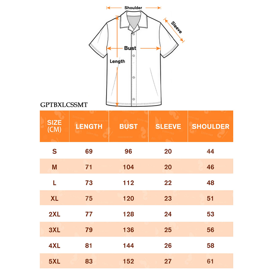 AOP GPT Brazilian collar shirt with 4 way stretch