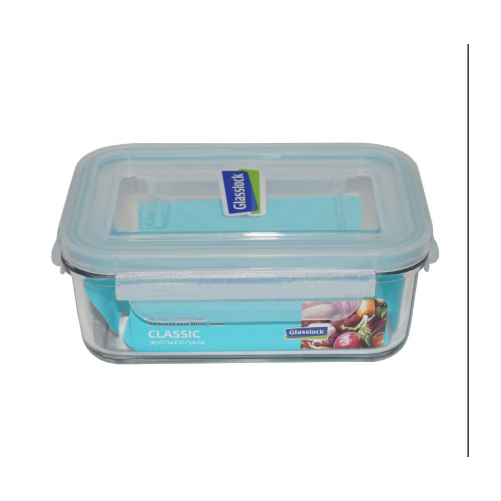 Contenedor hermético de vidrio Glasslock™ de 695 mL