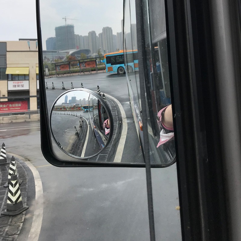 Fahrzeug-Blindspiegel zum Kleben oder Saugen