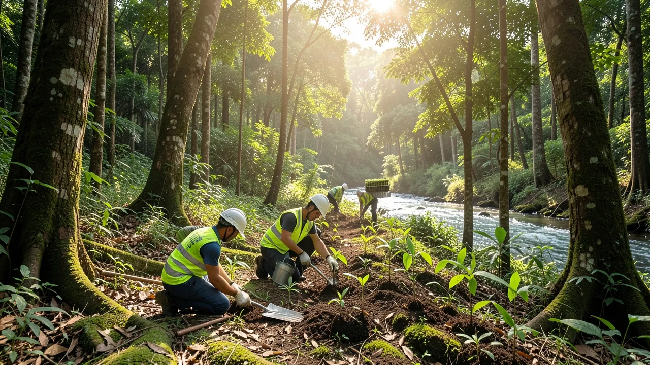 Revitalisasi Hutan di Pelt: Langkah Menuju Alam Lestari