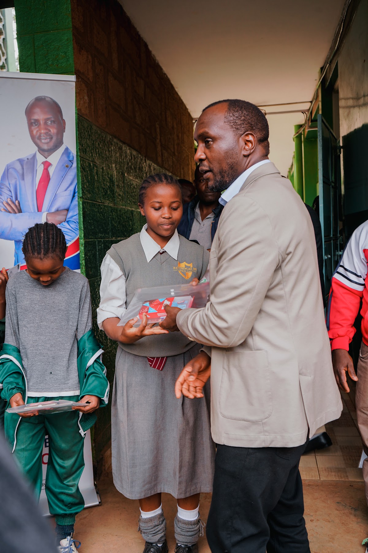 Exam Materials Distribution To all Public Schools in Dagoretti North