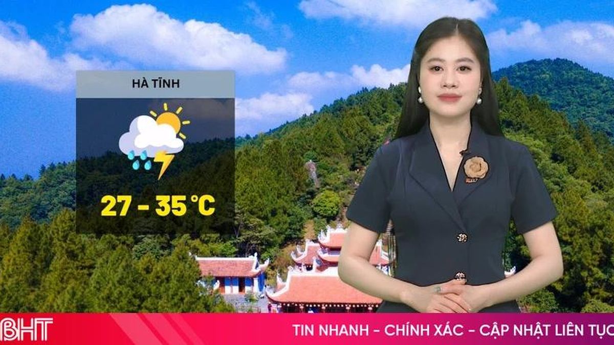 Dự báo thời tiết Hà Tĩnh ngày 18/7: Ngày nắng, cao nhất 35 độ C - Báo Hà Tĩnh