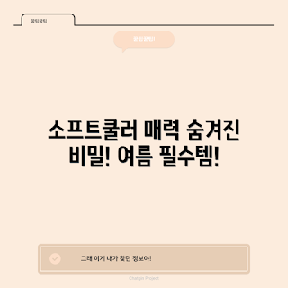 소프트쿨러, 캠핑 필수템, 초보자 추천, 여름 레저, 이동식 냉장고