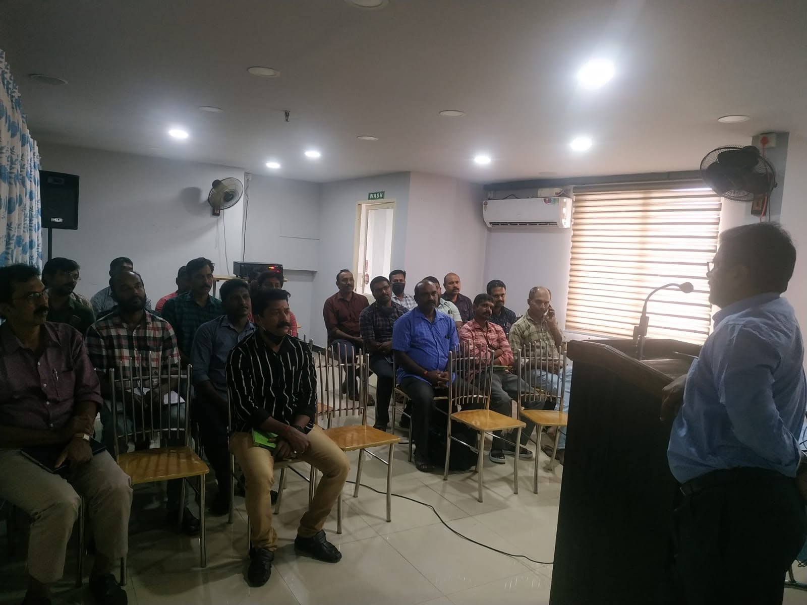 Electrical Safety Class for Kottayam Region Asianet Staff
