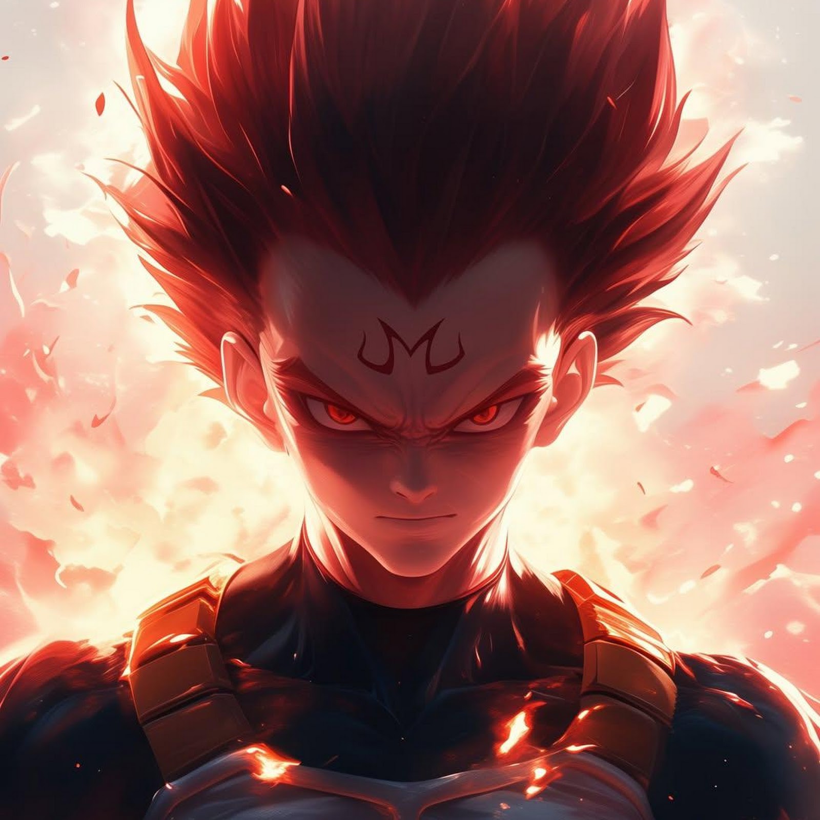 Download Vegeta, Majin Vegeta, Anime, Dragon Ball Z Full HD iPhone