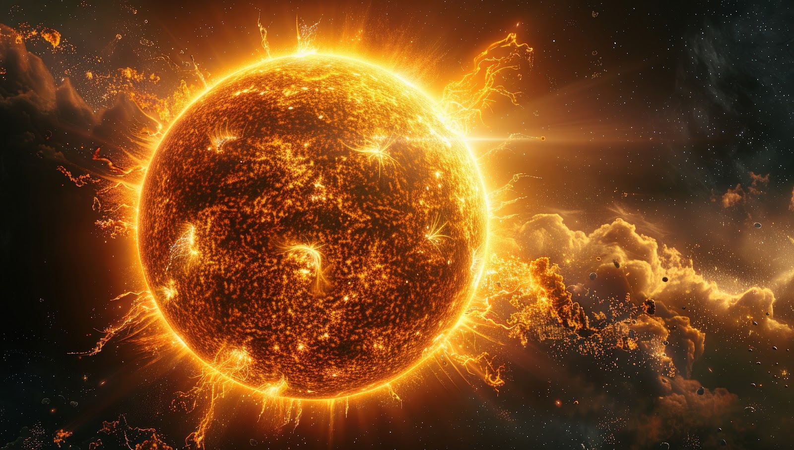 Planet Sun Wallpaper