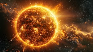 Planet Sun Wallpaper