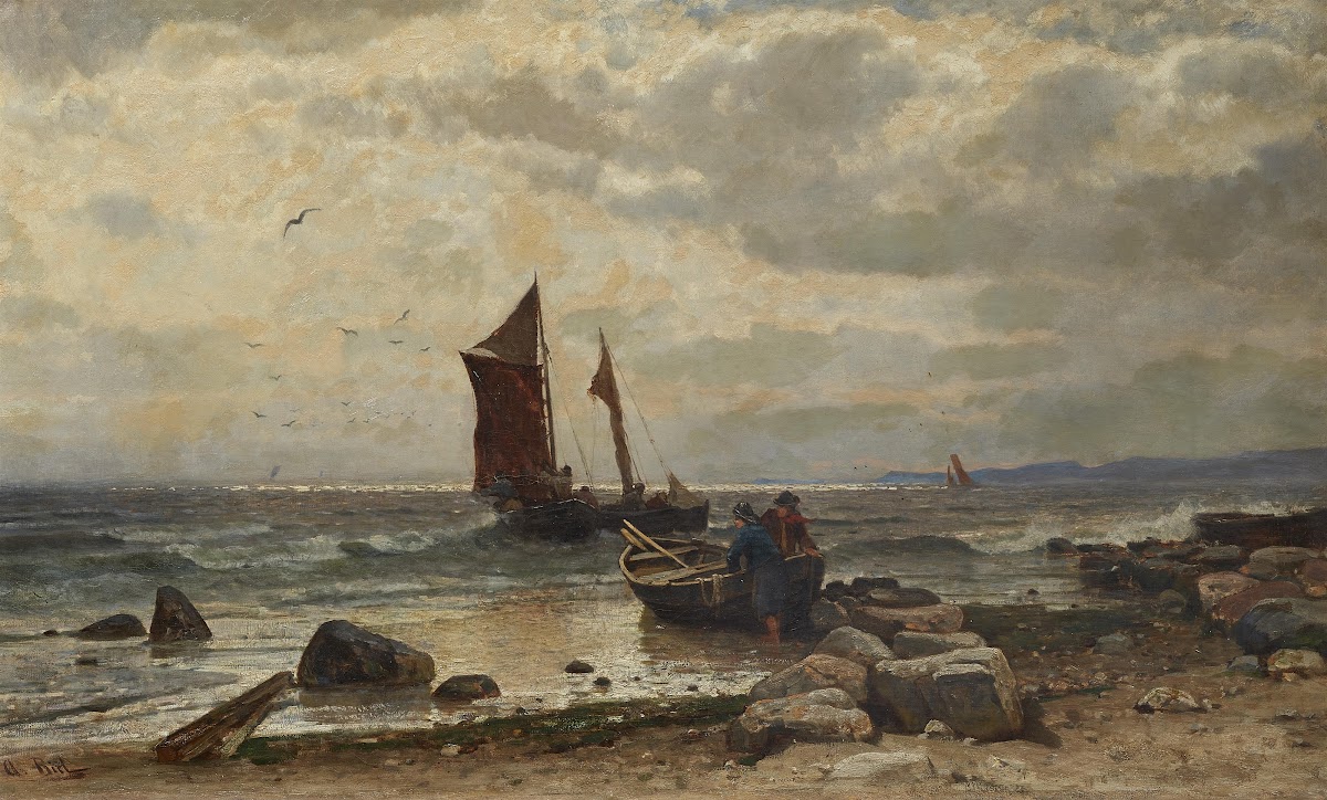 Fischerboote Am Strand