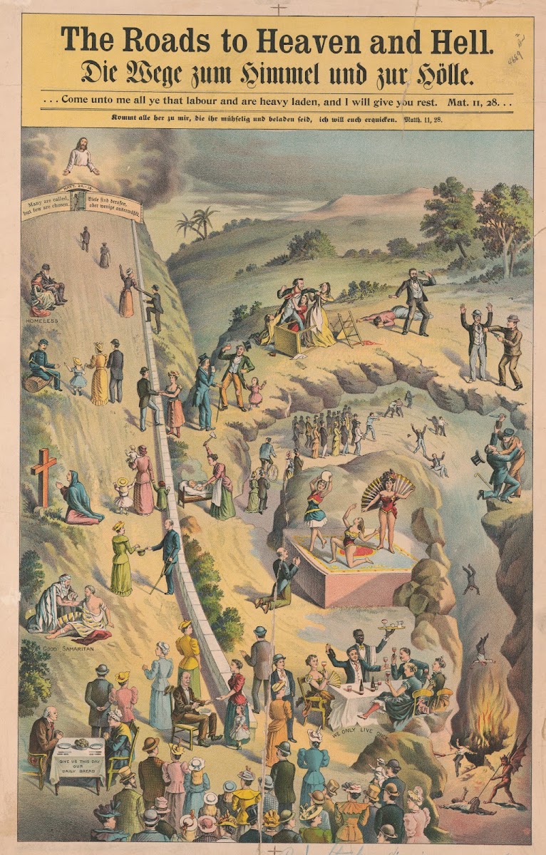 The Roads To Heaven And Hell 1896