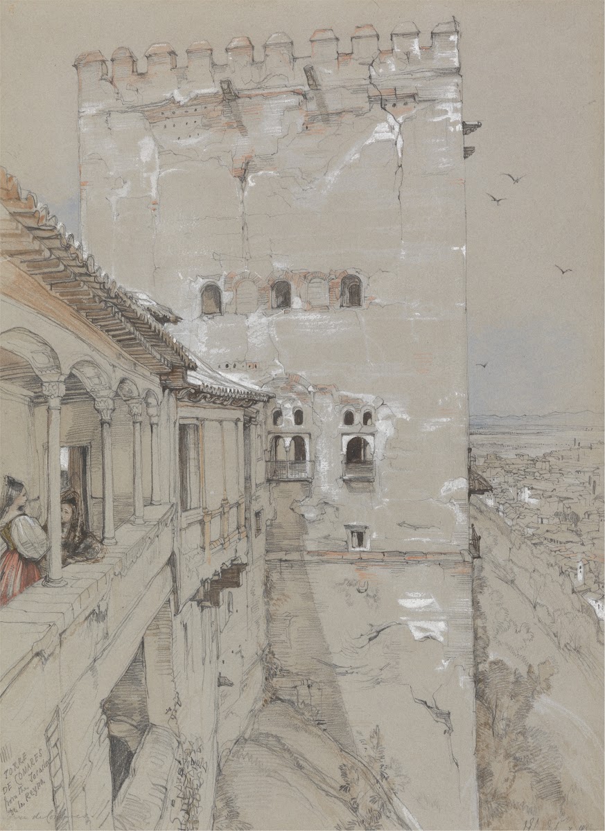 The Torre de Comares Alhambra 1835