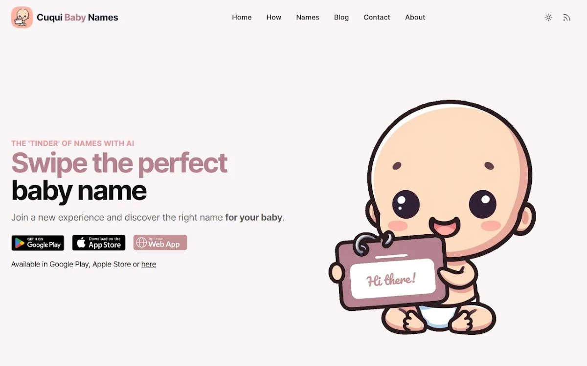 Captura de NameWith AI