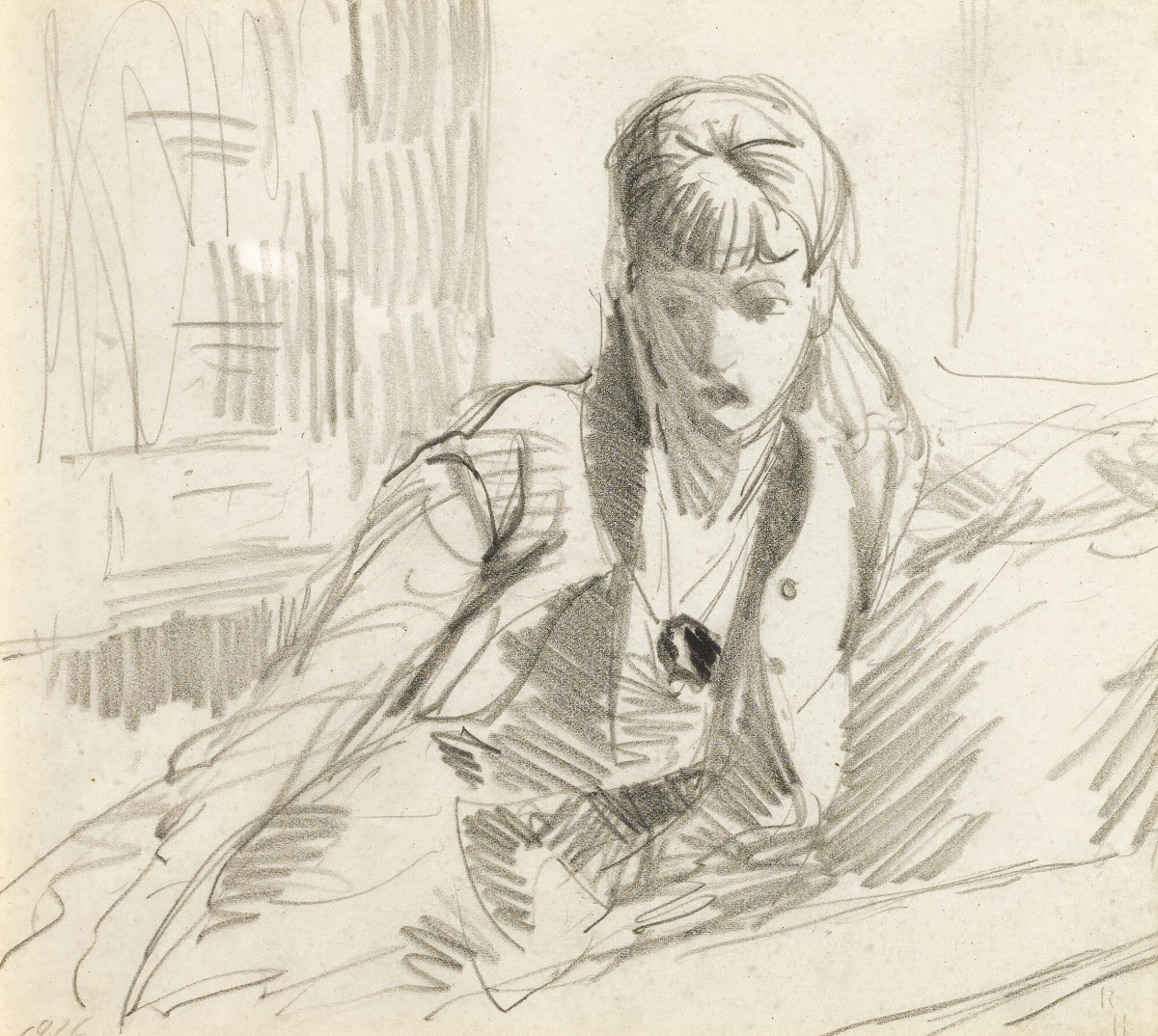Young girl 1916