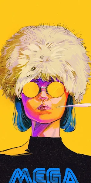 Science Fiction, Cyber, Glasses, Artwork, Diberkato 5K Wallpaper Background