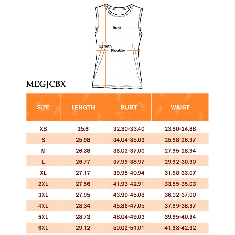 AOP MEG Cross back tank top