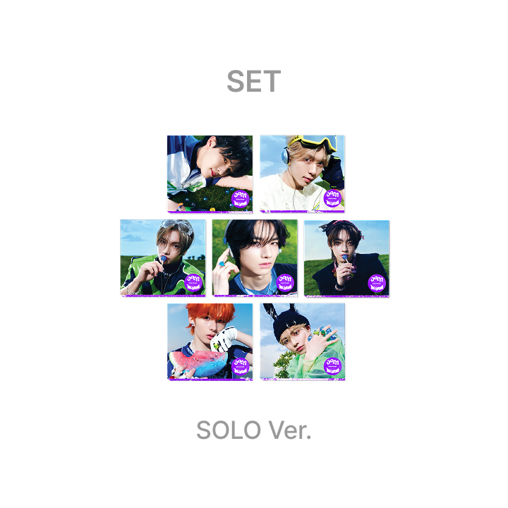 Debut Single「The Blue Sun」[SOLO EDITION] 7 SET