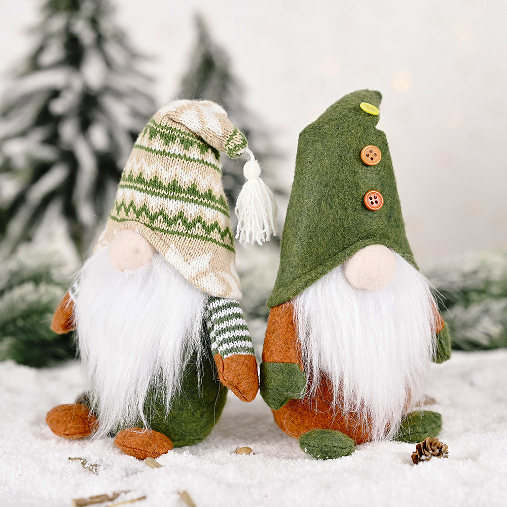 Decorative Gnome Figure made of Fleece Material