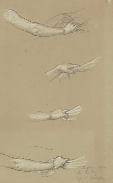 Study for The Fates Gathering in the Stars c 1884 1887