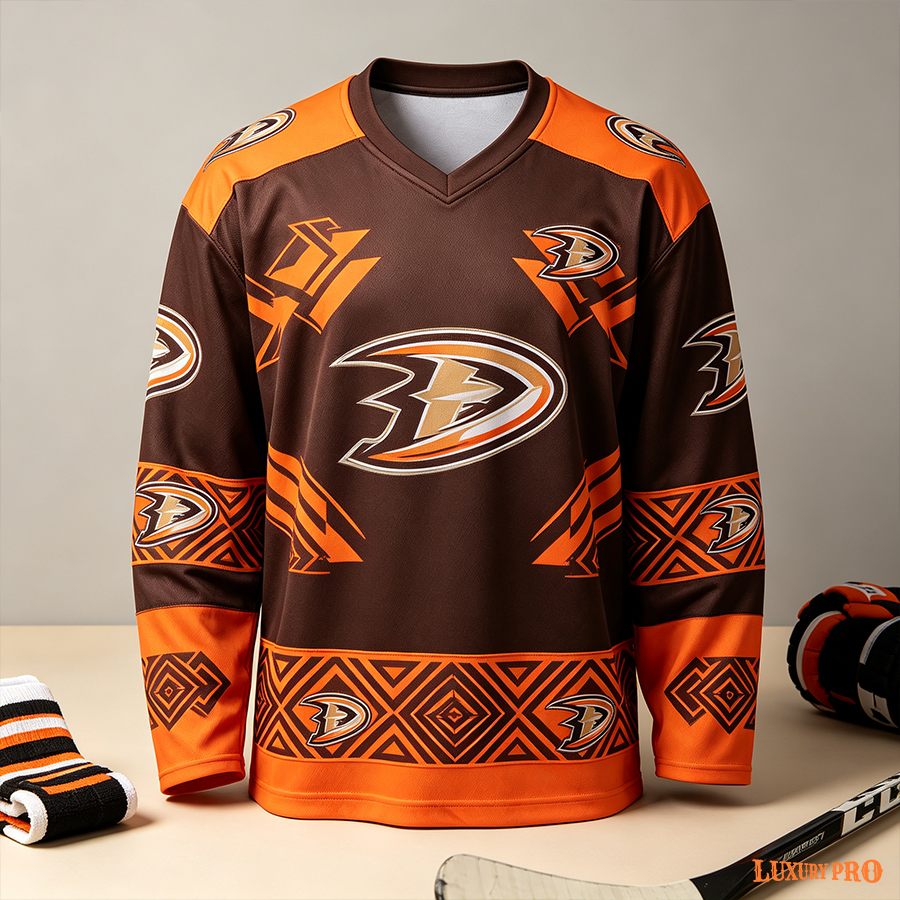 AOP TMP V Neck Hockey Jersey