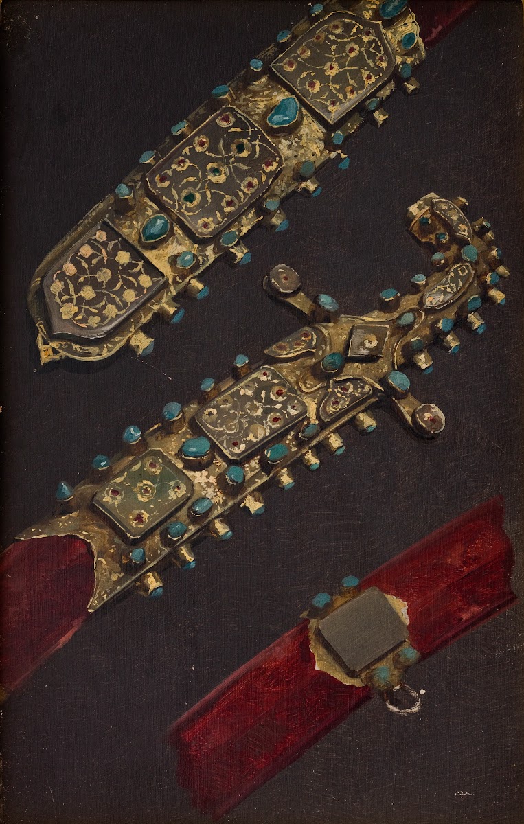 Study of a Turkish Sabre from the 17th C 1879