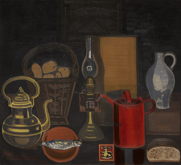 Stilleven met rode kan 1938