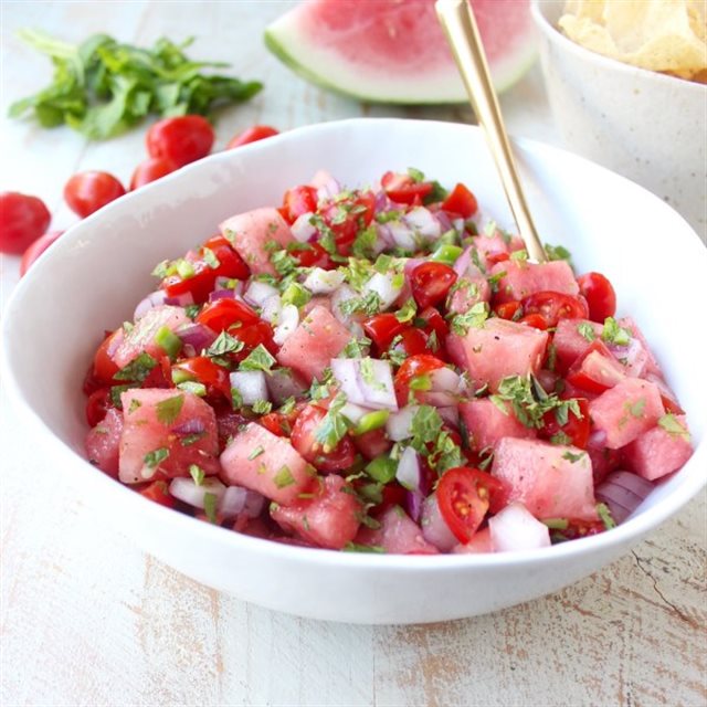 Salad Dưa Hấu Cà Chua