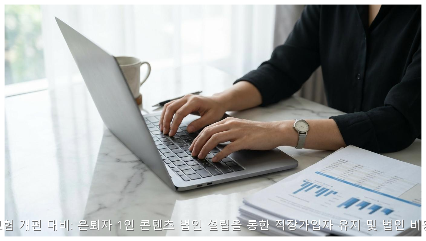 2026 건강보험료 0원 1인 법인 절세 가이드 핵심 안내 및 분석 인포그래픽 (4)