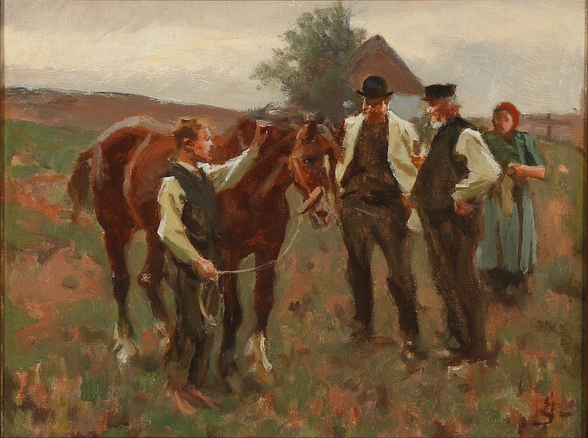En Hestehandel 1898
