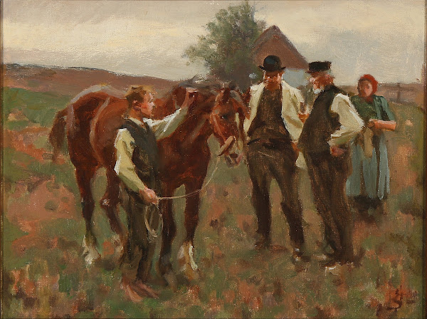 En Hestehandel 1898