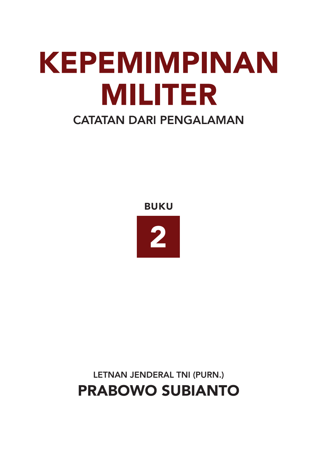 Kepemimpinan Militer (Buku 2)