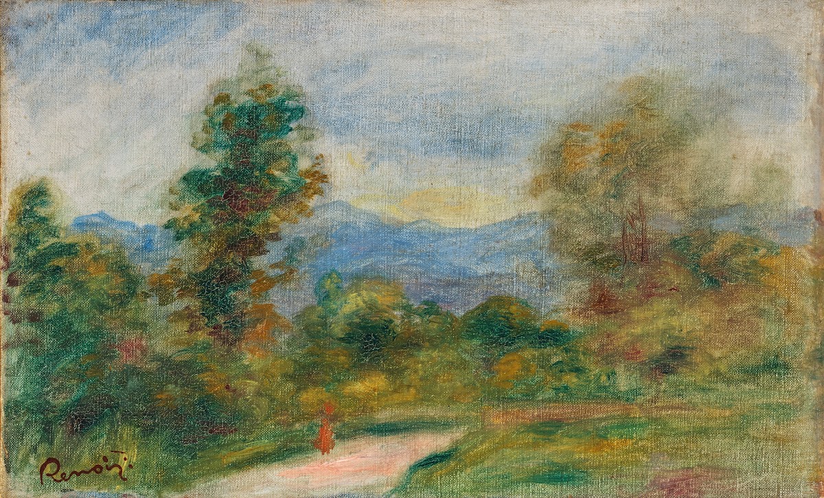 Paysage la route 1885 98