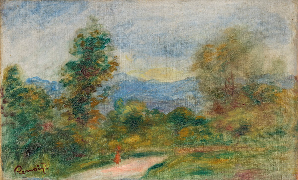 Paysage la route 1885 98