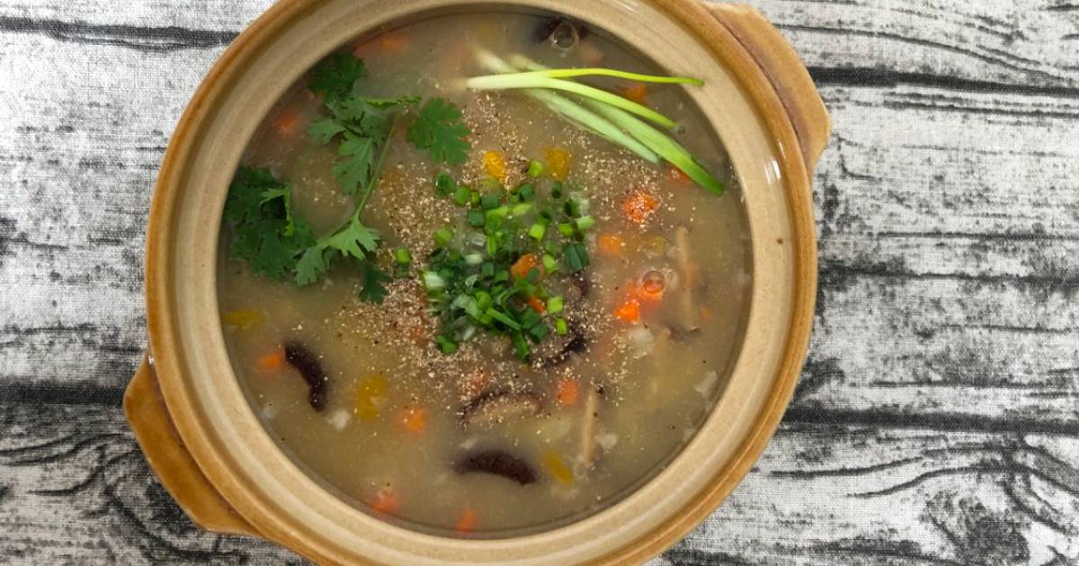 Cháo đậu xanh thập cẩm