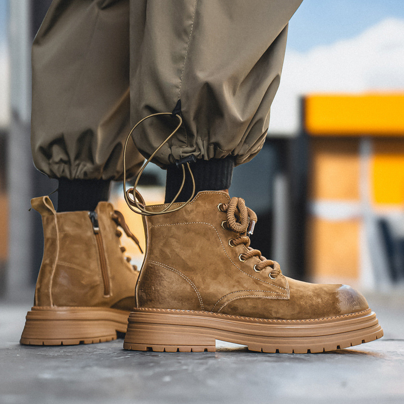 Klassische Herren-Stiefel aus Schweinsleder