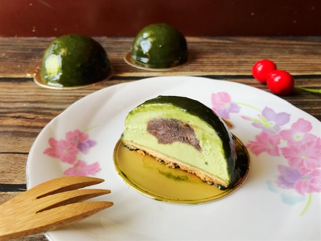 Kem Tiramisu Trà Xanh Đậu Đỏ