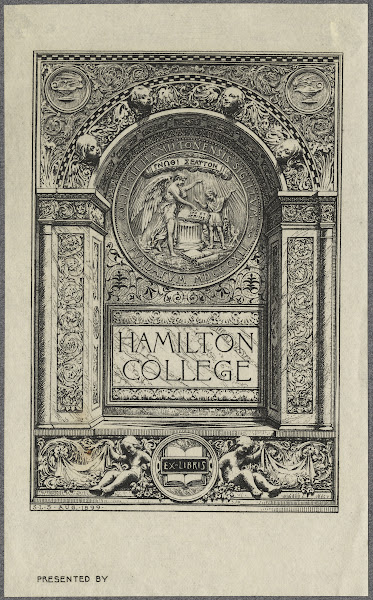 Hamilton College Clinton NY 1899