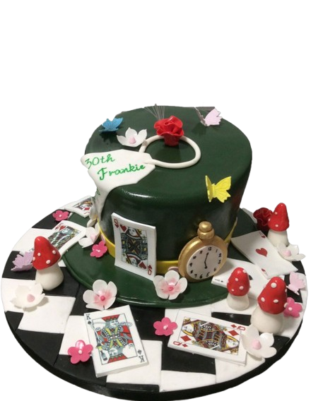 Mad Hatter Birthday Cake CB-NC078
