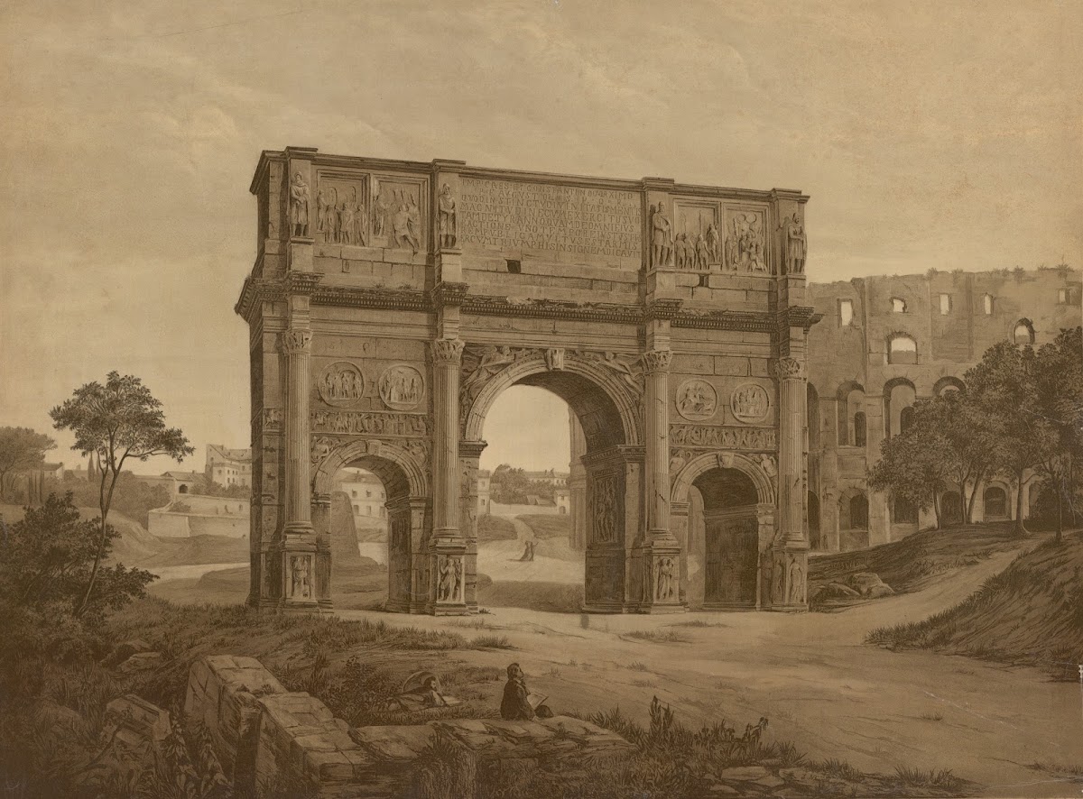 Arch of Constantine 1883