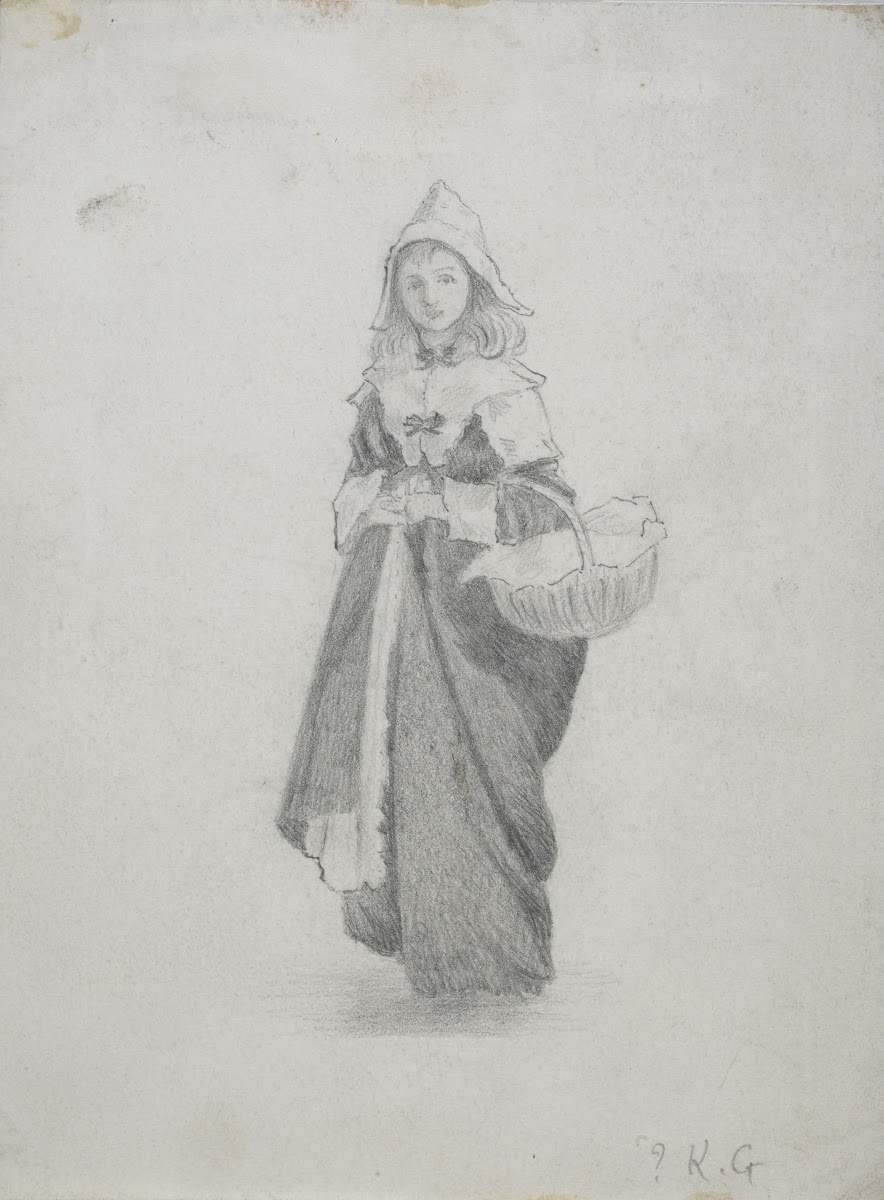 Girl with basket