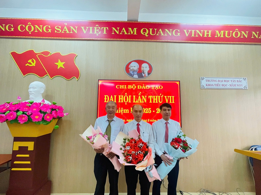 Đại hội Chi bộ Đào tạo  Trường Đại học Tây Bắc, nhiệm kỳ 2025-2027