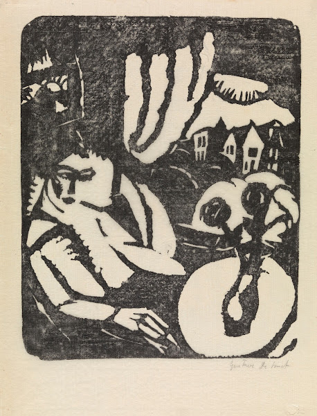 Seated Woman at the Window 1920