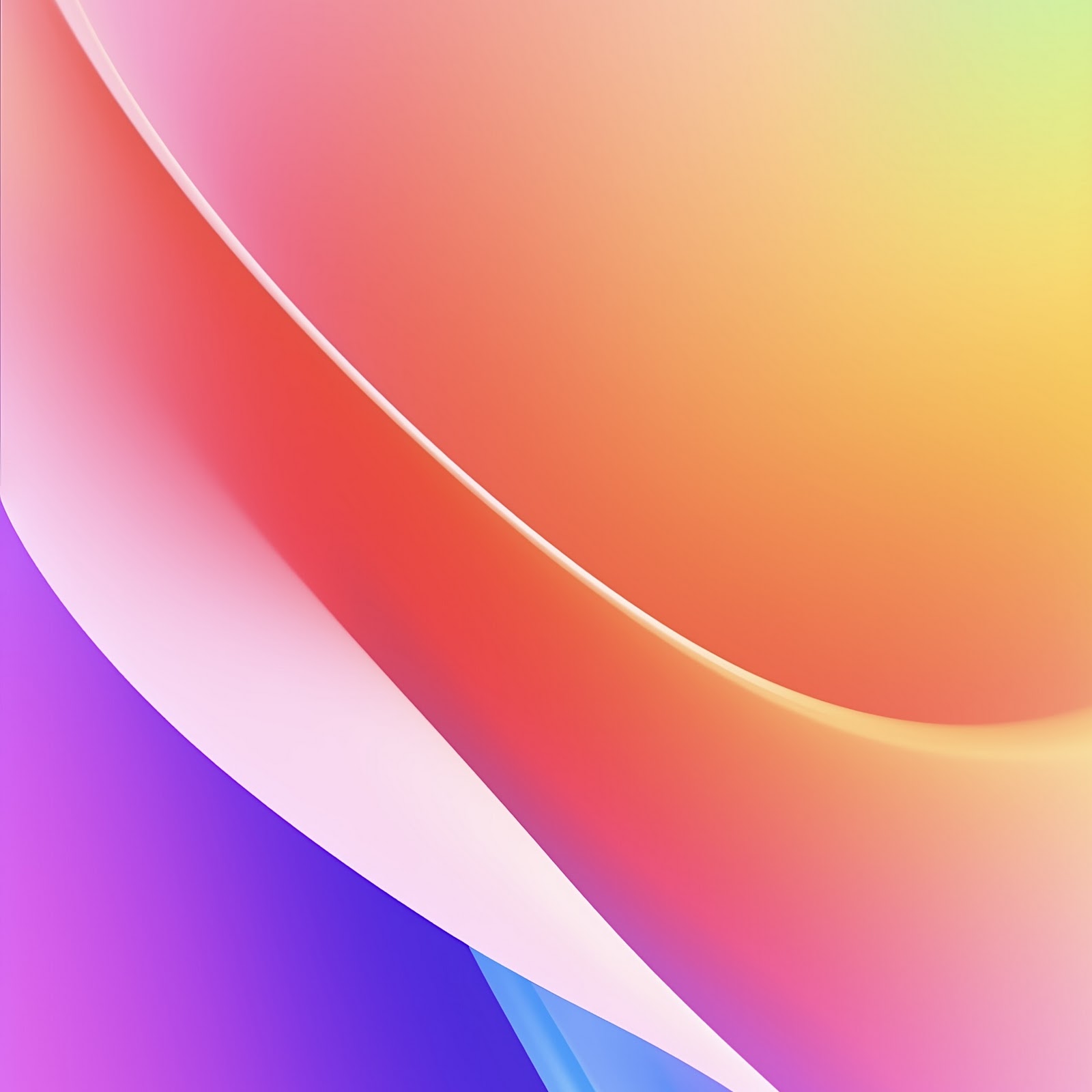 Download Abstract, Gradient, Color, Waves 2K iPhone