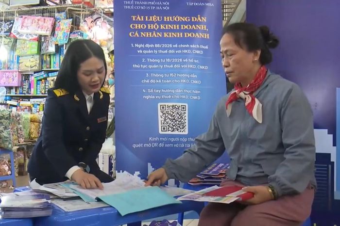 Đề xuất miễn thuế hộ kinh doanh có doanh thu dưới 1 tỷ đồng - Đài Phát thanh và truyền hình Hà Nội