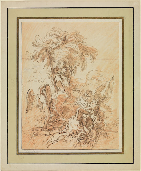 Allegorie auf die Geburt eines französischen Prinzen 1728 1731