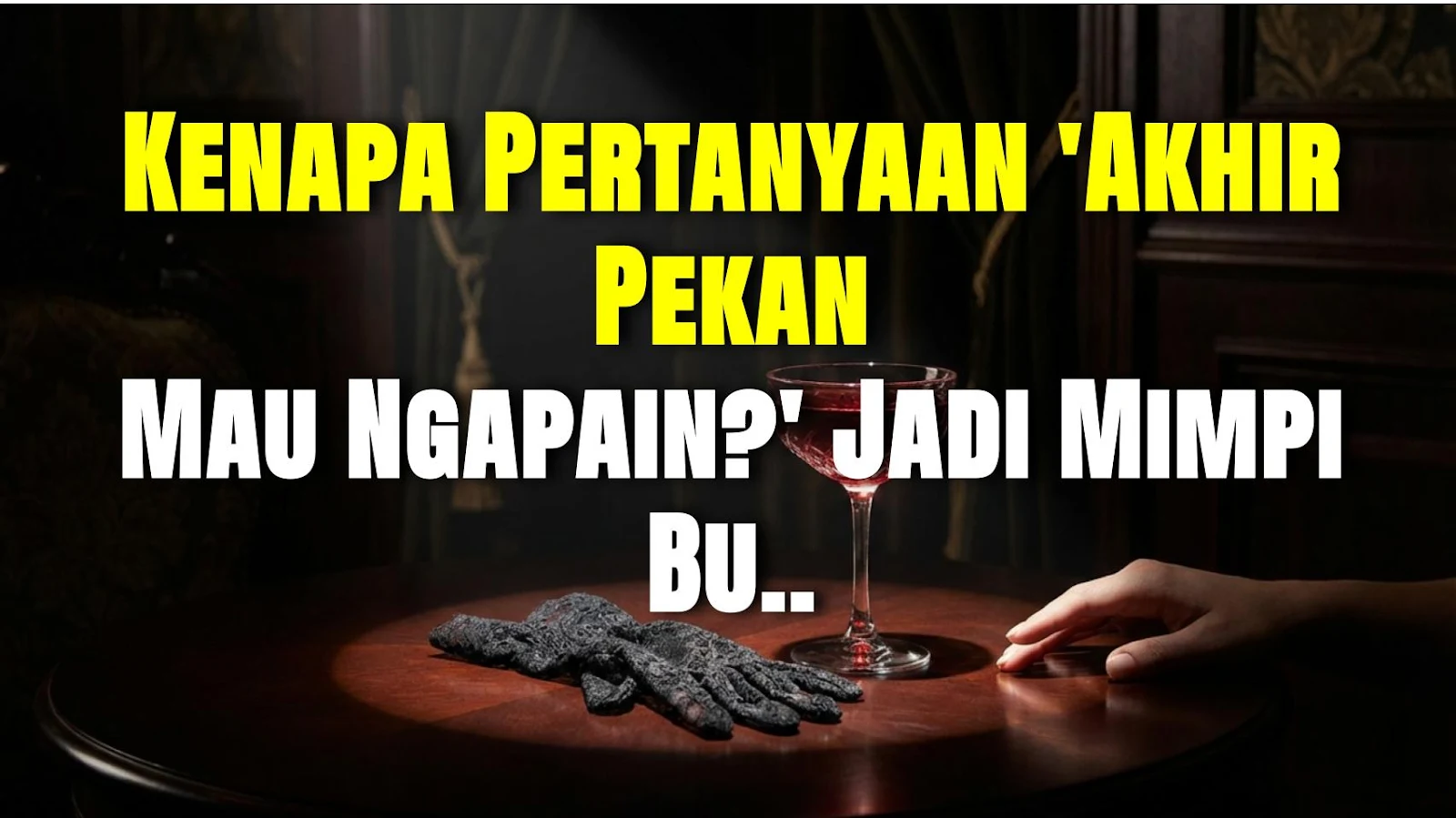 Kenapa Pertanyaan 'Akhir Pekan Mau Ngapain?' Jadi Mimpi Buruk Semua ISFP