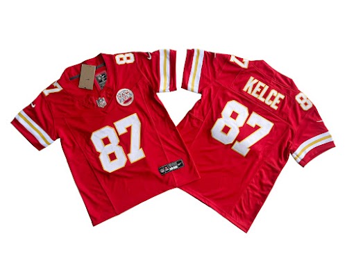 Kansas City 87# Travis Kelce Youth Nike Vapor F.U.S.E. Limited Jersey.jpeg