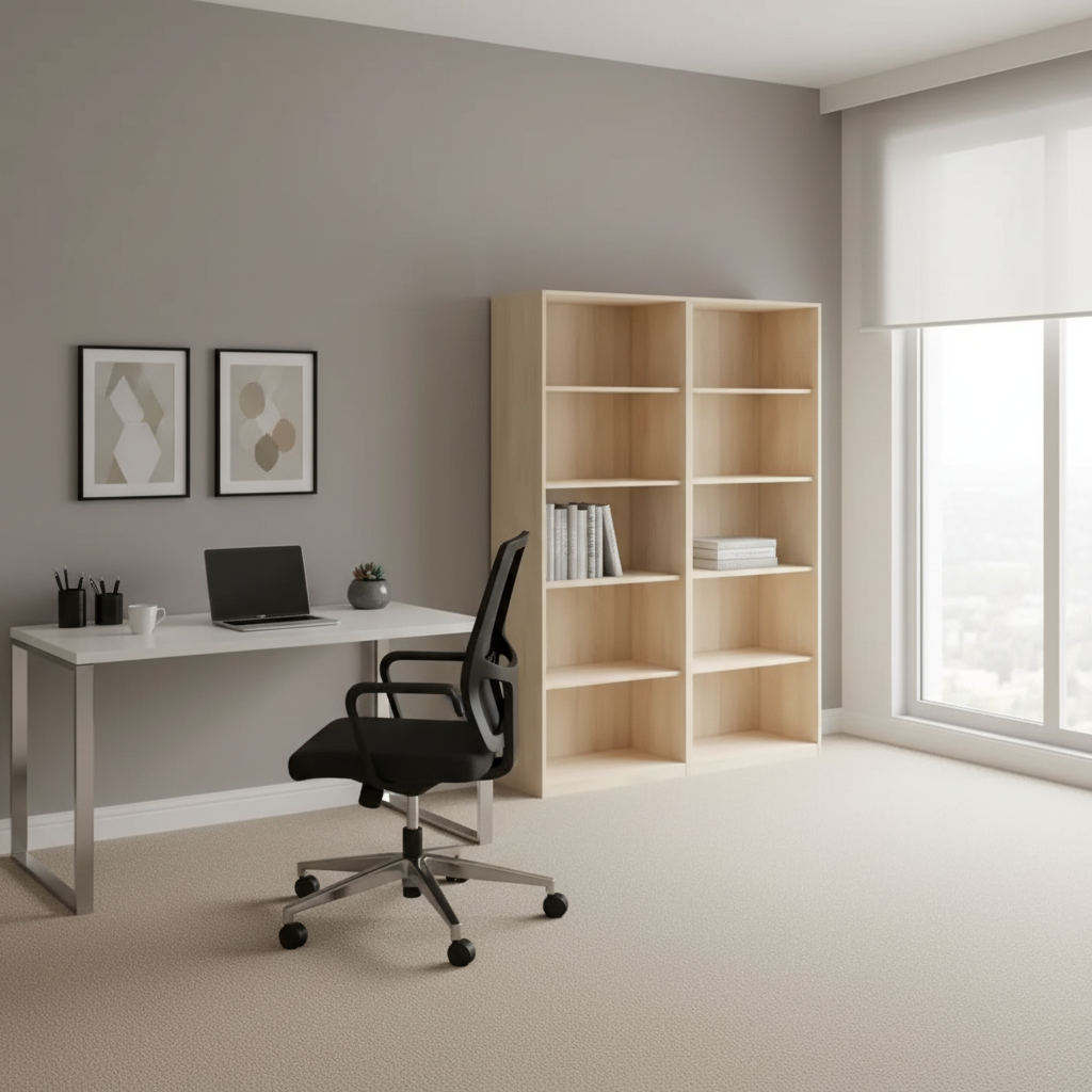 RADAR Color Full Height Medium Open Shelf Cabinet