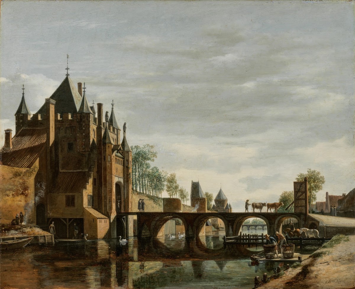 De Grote Houtpoort Te Haarlem