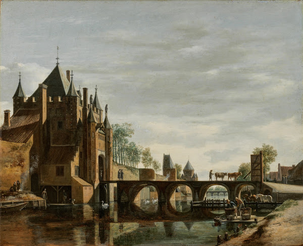 De Grote Houtpoort Te Haarlem